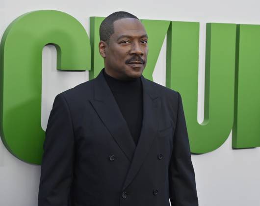 Cast member Eddie Murphy attends the premiere of the motion picture comedy The Pickup at Regal LA Live in Los Angeles on Sunday, July 27, 2025. Storyline: A routine cash pickup turns into a deadly pursuit when two mismatched armored truck drivers are ambushed by ruthless criminals with plans beyond the cash.  LAP2025072726 JIMxRUYMEN