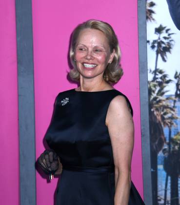 July 28, 2025, New York, Ny, United States: Pamela Anderson attends the US Premiere of The Naked Gun at SVA Theater in New York. July 28, 2025. New York United States - ZUMAp281 20250728_zea_p281_048 Copyright: xPhotoxImagexPressx
