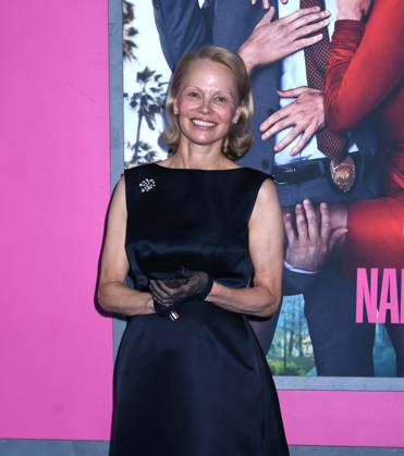 July 28, 2025, New York, Ny, United States: Pamela Anderson attends the US Premiere of The Naked Gun at SVA Theater in New York. July 28, 2025. New York United States - ZUMAp281 20250728_zea_p281_052 Copyright: xPhotoxImagexPressx