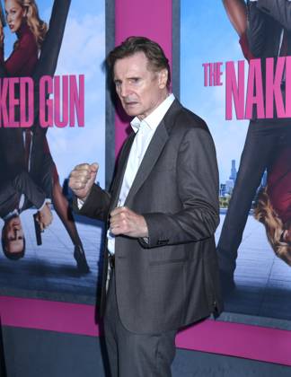 July 28, 2025, New York, Ny, United States: Liam Neeson attends the US Premiere of The Naked Gun at SVA Theater in New York. July 28, 2025. New York United States - ZUMAp281 20250728_zea_p281_037 Copyright: xPhotoxImagexPressx