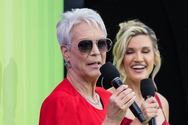 Freakier Friday UK Premiere in London LONDON, UNITED KINGDOM - JULY 31: Jamie Lee Curtis and Ashley Roberts attend the UK premiere of Disney s Freakier Friday at Odeon Luxe in Leicester Square in London, United Kingdom on July 31, 2025. Wiktor Szymanowicz Anadolu London United Kingdom. Editorial use only. Please get in touch for any other usage. Copyright: x2025xAnadoluxWiktorxSzymanowiczx