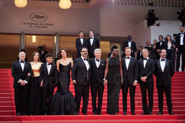 Frank Marshall, Kathleen Kennedy, Ethann Isodoree, Phoebe Waller Bridge, James Mangold, Harrison Ford, Shaunette Renée Wilson,  Copyright: xJACOVIDES-MOREAUx xBESTIMAGExJACOVIDES-MOREAUx xBESTIMAGEx