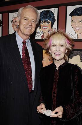 SARDIS VG Mar. 9, 2006 - Beverly Hills, CALIFORNIA, USA - SARDI S TV AND FILM STARS PERFORM FUNNY GIRL FOR 14TH ANNUAL ALZHEIMER S BENEFIT, ANIGHT AT SARDI S .MIKE FARRELL AND SHELLEY FABARES..03-08-2006. HAKIM 2006.K47129VG Copyright: xHakimx