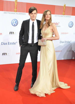Deutscher Filmpreis 2010 Alexandra Maria Lara and Sam Riley The German Film Awards 2010 held at the Friedrichstadt Palast, Berlin, Berlin, Germany WENN 2818823