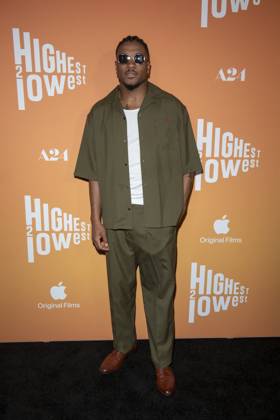 August 11, 2025, New York, United States: Miles Duece McBride attends the Highest 2 Lowest New York Premiere at Brooklyn Academy of Music. New York United States - ZUMAs197 20250811_aaa_s197_191 Copyright: xRonxAdarx