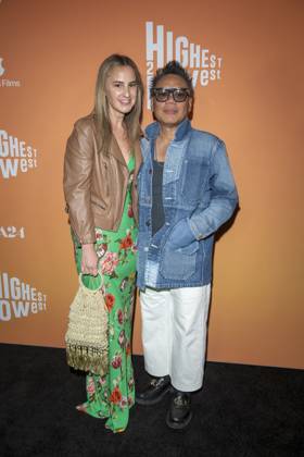 August 11, 2025, New York, United States: Mary-Ellen Libatique and Matthew Libatique attend the Highest 2 Lowest New York Premiere at Brooklyn Academy of Music. New York United States - ZUMAs197 20250811_aaa_s197_205 Copyright: xRonxAdarx