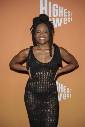 August 11, 2025, New York, United States: Gabby Beans attends the Highest 2 Lowest New York Premiere at Brooklyn Academy of Music. New York United States - ZUMAs197 20250811_aaa_s197_224 Copyright: xRonxAdarx
