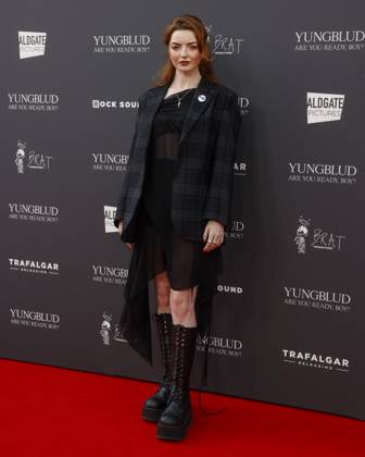 YUNGBLUD. Are You Ready, Boy? Premiere at the Vue in Leicester Square, London - 12 Aug 2025 Hannah Louise attends the YUNGBLUD. Are You Ready, Boy? Premiere at the Vue in Leicester Square. London United Kingdom Copyright: xCatxMorleyx xSOPAxImagesx Cat Morley_YUNGBLUD. Are You Ready, Boy_ Premiere_Hannah Louise_21428