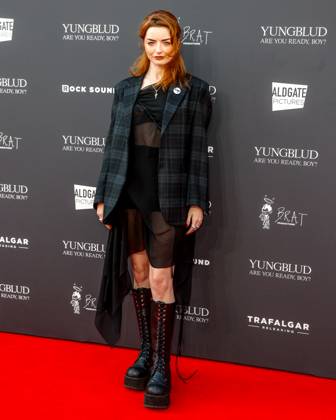 August 12, 2025, London, United Kingdom: Hannah Louise attends the Yungblud. Are You Ready, Boy? UK Premiere held at the Vue Leicester Square, London. London United Kingdom - ZUMAs197 20250812_aaa_s197_494 Copyright: xMarioxMitsisx