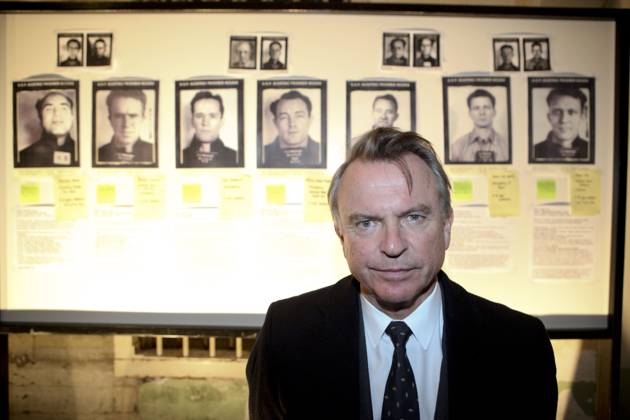 Alcatraz TV Series Premiere Jan. 11, 2012 - San Francisco, California, U.S. - SAM NEILL, who plays Detective Emerson Hauser, at the premiere screening for TV series Alcatraz. Copyright: xTimxWagnerx