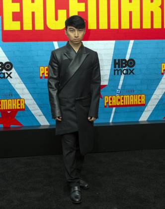 August 14, 2025, New York, Ny, United States: Nhut Le attends the HBO Max Original Series of Peacemaker Season 2. Held at AMC Lincoln Square in New York. Zuma Press. August 13, 2025. New York United States - ZUMAp281 20250814_zea_p281_093 Copyright: xPhotoxImagexPressx
