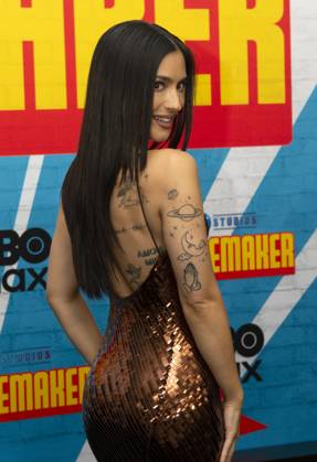 August 14, 2025, New York, Ny, United States: Sol Rodriguez attends the HBO Max Original Series of Peacemaker Season 2. Held at AMC Lincoln Square in New York. Zuma Press. August 13, 2025. New York United States - ZUMAp281 20250814_zea_p281_101 Copyright: xPhotoxImagexPressx