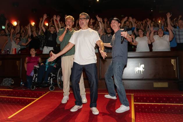 Cinema premiere, Manitous Canoe, Michael Bully Herbig, Rick Kavanian, Christian Tramitz, film premiere, Europa Park, Voltron 4D, red carpet, film launch, comedy, western parody, Bullyparade, actor, director, screenwriter, press event, summer vacatio Copyright: xFINLEYxMÖRCHx