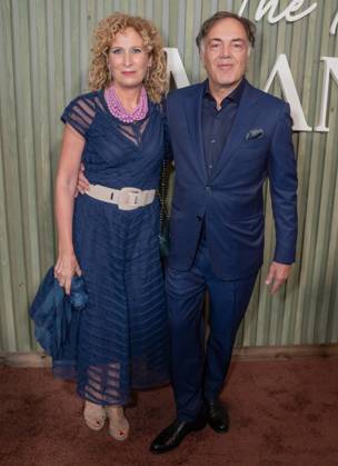 August 19, 2025, Bronx, New York, USA: Francesco Acquaroll (R) attends premiere by HULU of The twisted tail of Amanda Knox at Historical Society in New York, NY on August 19, 2025 Bronx USA - ZUMAr339 20250819_znp_r339_019 Copyright: xLevxRadinx