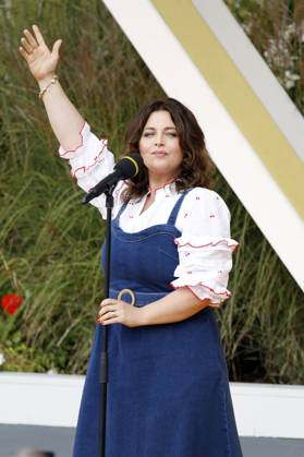 Ronja Forcher in the ARD TV show Immer wieder sonntags at Europa Park Rust, 31 08 2025 Foto:xAgenturxWehnertx xGränzdörferx xFuturexImagex sonntags3108_5802