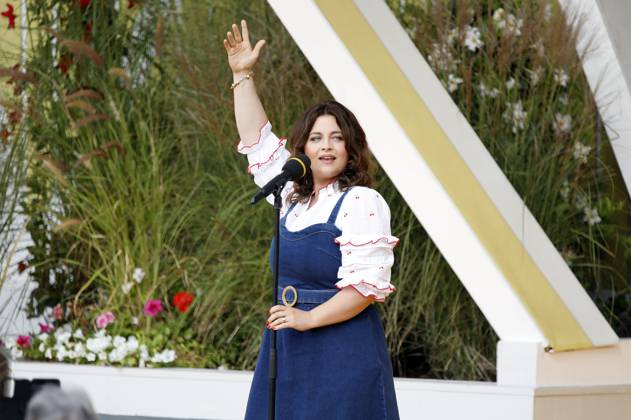 Ronja Forcher in the ARD TV show Immer wieder sonntags at Europa Park Rust, 31 08 2025 Foto:xAgenturxWehnertx xGränzdörferx xFuturexImagex sonntags3108_5804