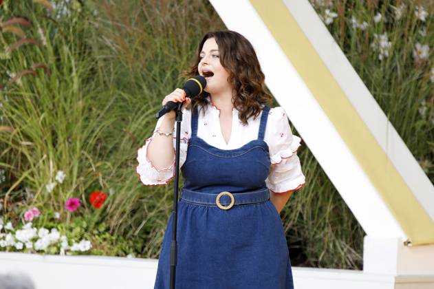 Ronja Forcher in the ARD TV show Immer wieder sonntags at Europa Park Rust, 31 08 2025 Foto:xAgenturxWehnertx xGränzdörferx xFuturexImagex sonntags3108_5805