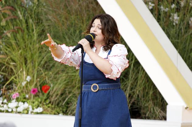 Ronja Forcher in the ARD TV show Immer wieder sonntags at Europa Park Rust, 31 08 2025 Foto:xAgenturxWehnertx xGränzdörferx xFuturexImagex sonntags3108_5806