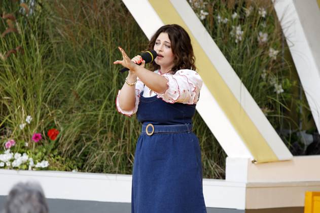Ronja Forcher in the ARD TV show Immer wieder sonntags at Europa Park Rust, 31 08 2025 Foto:xAgenturxWehnertx xGränzdörferx xFuturexImagex sonntags3108_5809