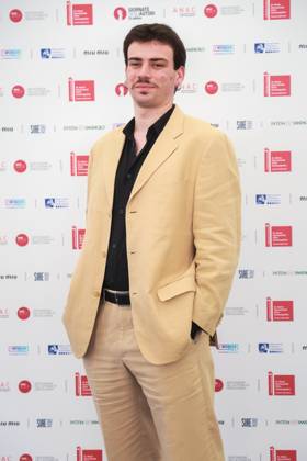 September 2, 2025, Venice, Italy: Spanish actor Javier Colodron Valbuena attends the photocall of the film Anoche conquistÃ tebas (Last Night I conquered the City of Thebes) at the 22nd Giornate degli Autori. Venice Italy - ZUMAs197 20250902_aaa_s197_256 Copyright: xMarcoxBaradax