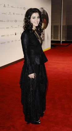 DEUTSCHER NACHHALTIGKEITSPREIS IN DUESSELDORF Katie Melua at Deutscher Nachhaltigkeitspreis award at Maritim Hotel , Duesseldorf, Germany WENN 3594756