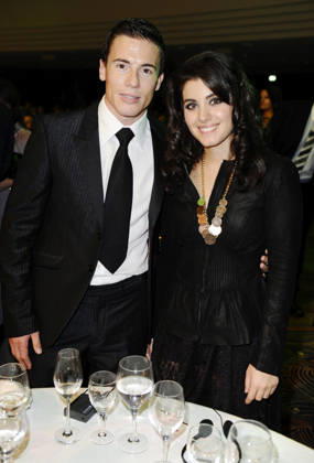 DEUTSCHER NACHHALTIGKEITSPREIS IN DUESSELDORF James Toseland and Katie Melua, at Deutscher Nachhaltigkeitspreis award at Maritim Hotel , Duesseldorf, Germany WENN 3594765