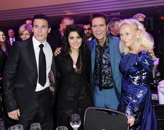 DEUTSCHER NACHHALTIGKEITSPREIS IN DUESSELDORF James Toseland, Katie Melua, Sir Cliff Richard and Marietta Parfitt at Deutscher Nachhaltigkeitspreis award at Maritim Hotel , Duesseldorf, Germany WENN 3594767