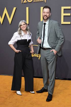 Rachel Lee Goldenberg and Bill Parker at the premiere of the Disney film Swiped at Curzon Mayfair London, 11 09 2025 Foto:xS.xVasx xFuturexImagex swiped_5947
