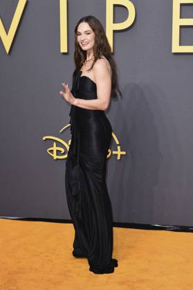Lilly James at the premiere of the Disney film Swiped at Curzon Mayfair London, 11 09 2025 Foto:xS.xVasx xFuturexImagex swiped_5953