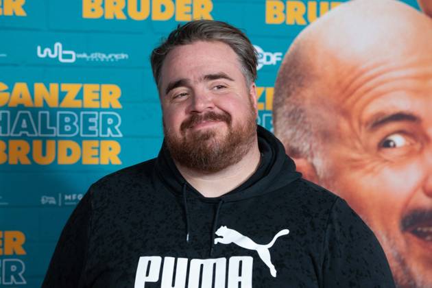 Tristan SEITH, actor, red carpet, red carpet show, arrival, arrival, movie premiere GANZER HALBER BRUDER on 15 09 2025 at the Cinedom cinema in Cologne,