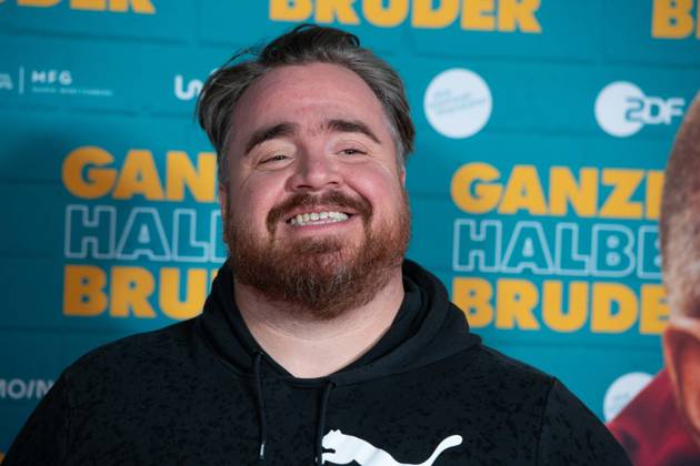 Tristan SEITH, actor, red carpet, red carpet show, arrival, arrival, movie premiere GANZER HALBER BRUDER on 15 09 2025 at the Cinedom cinema in Cologne,