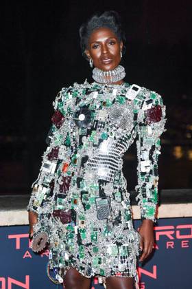 Tron Ares Premiere Jodie Turner-Smith attending the Tron : Ares Premiere at the Pathe Palace cinema in Paris, France on September 24, 2025. Photo by Aurore Marechal ABACAPRESS.COM Paris France  Copyright: xMarechalxAurore ABACAx