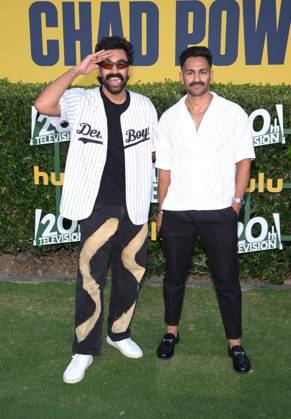 Los Angeles premiere of Hulu s Chad Powers at the Rose Bowl Stadium Featuring: Saagar Shaikh, Faraaz Osmani Where: Los Angeles, California, United States When: 25 Sep 2025 Credit: Faye s Vision Cover Images EDITORIAL USE ONLY. NOT FOR USE BY NEWSPAPERS BASED IN THE UK. Copyright: xx coverimg55125267