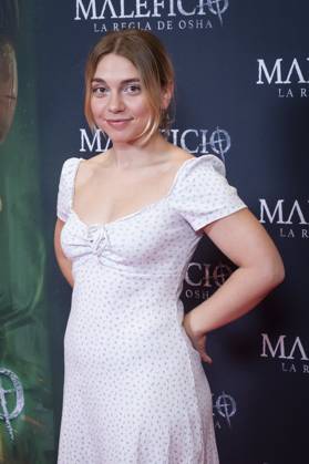 Maleficio premiere, Madrid, Spain - 01 Oct 2025 Elena de Lara attends to Maleficio premiere at Cines Verdi on 01 October, 2025 in Madrid, Spain. (Credit: Miguel Escavias Alfa Images) Madrid Cines Verdi Madrid Spain Copyright: x x2025xMiguelxEscavias AlfaxImagesx