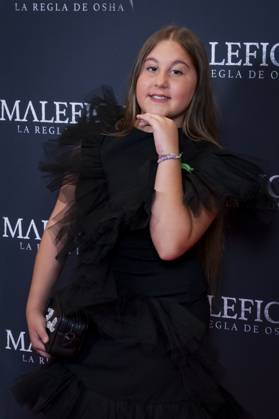 Maleficio premiere, Madrid, Spain - 01 Oct 2025 Nazaret attends to Maleficio premiere at Cines Verdi on 01 October, 2025 in Madrid, Spain. (Credit: Miguel Escavias Alfa Images) Madrid Cines Verdi Madrid Spain Copyright: x x2025xMiguelxEscavias AlfaxImagesx