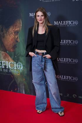 Maleficio premiere, Madrid, Spain - 01 Oct 2025 Nerea Mazo attends to Maleficio premiere at Cines Verdi on 01 October, 2025 in Madrid, Spain. (Credit: Miguel Escavias Alfa Images) Madrid Cines Verdi Madrid Spain Copyright: x x2025xMiguelxEscavias AlfaxImagesx