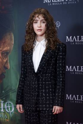 Maleficio premiere, Madrid, Spain - 01 Oct 2025 Zoe Bonafonte attends to Maleficio premiere at Cines Verdi on 01 October, 2025 in Madrid, Spain. (Credit: Miguel Escavias Alfa Images) Madrid Cines Verdi Madrid Spain Copyright: x x2025xMiguelxEscavias AlfaxImagesx