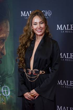 Maleficio premiere, Madrid, Spain - 01 Oct 2025 Laura Arjona attends to Maleficio premiere at Cines Verdi on 01 October, 2025 in Madrid, Spain. (Credit: Miguel Escavias Alfa Images) Madrid Cines Verdi Madrid Spain Copyright: x x2025xMiguelxEscavias AlfaxImagesx
