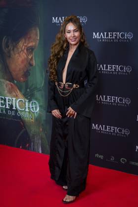 Maleficio premiere, Madrid, Spain - 01 Oct 2025 Laura Arjona attends to Maleficio premiere at Cines Verdi on 01 October, 2025 in Madrid, Spain. (Credit: Miguel Escavias Alfa Images) Madrid Cines Verdi Madrid Spain Copyright: x x2025xMiguelxEscavias AlfaxImagesx