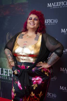 Maleficio premiere, Madrid, Spain - 01 Oct 2025 Audry Funk attends to Maleficio premiere at Cines Verdi on 01 October, 2025 in Madrid, Spain. (Credit: Miguel Escavias Alfa Images) Madrid Cines Verdi Madrid Spain Copyright: x x2025xMiguelxEscavias AlfaxImagesx