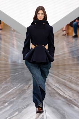 (251002) -- PARIS , Oct. 2, 2025 -- A model presents a creation from the ready-to-wear Spring Summer 2026 collections by French fashion house Christian Dior during the Paris Fashion Week in Paris, France, on Oct. 1, 2025. ( Handout via Xinhua) FRANCE-PARIS-FASHION WEEK-CHRISTIAN DIOR MeetEurope