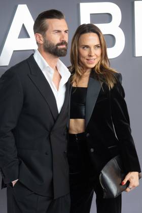 Netflix Victoria Beckham World Premiere Arrivals at Curzon Mayfair, London, UK Mel C (aka Sporty Spice aka Melanie Chisholm) and partner Chris Dingwall attends The World Premiere of Netflix Victoria Beckham at Curzon Mayfair, London, England, UK on Wednesday 8 October, 2025., Credit:Justin Ng Avalon UK, England, London, Curzon Mayfair  Copyright: xJustinxNgx xAvalonx 1044256931