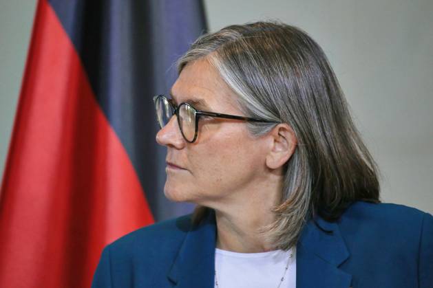 Berlin, Germany, 09 10 2025 Federal Chancellery Meeting with representatives of the automotive industry IG Metall Chairwoman Christiane Benner Copyright: xdtsxNachrichtenagenturx dts_87316