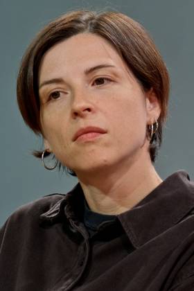 15 10 2025, Frankfurt am Main, DEU, Frankfurt Book Fair Dorothee Elminger, winner of the German Book Prize in an interview with ARD