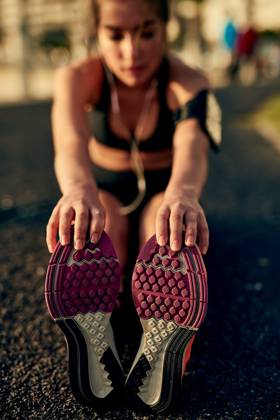 Girl, runner and stretching legs on ground, outdoor and warm up for exercise or fitness training. Female person, earphones and athlete for cardio preparation, muscle flexibility and music for workout Girl, runner and stretching legs on ground, outdoor and warm up for exercise or fitness training. Female person, earphones and athlete for cardio preparation, muscle flexibility and music for workout., model released, , 59844940.jpg RECORD DATE NOT STATED