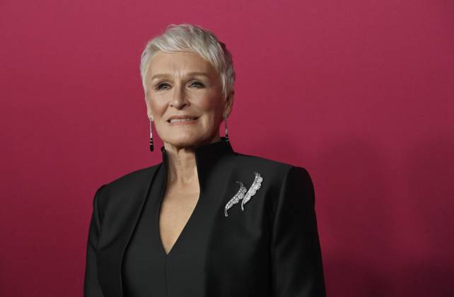 Cast member Glenn Close attends the world premiere of the Hulu original TV Series All s Fair at the DGA Theater in Los Angeles on Thursday, October 16, 2025. Storyline: Follows a successful divorce lawyer and the owner of an all-female law firm in Los Angeles.  LAP2025101630 JIMxRUYMEN