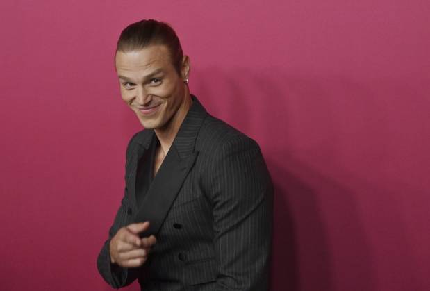 Cast member Matthew Noszka attends the world premiere of the Hulu original TV Series All s Fair at the DGA Theater in Los Angeles on Thursday, October 16, 2025. Storyline: Follows a successful divorce lawyer and the owner of an all-female law firm in Los Angeles.  LAP2025101657 JIMxRUYMEN