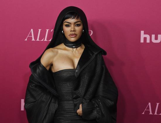 Cast member Teyana Taylor attends the world premiere of the Hulu original TV Series All s Fair at the DGA Theater in Los Angeles on Thursday, October 16, 2025. Storyline: Follows a successful divorce lawyer and the owner of an all-female law firm in Los Angeles.  LAP2025101616 JIMxRUYMEN