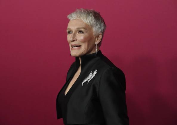 Cast member Glenn Close attends the world premiere of the Hulu original TV Series All s Fair at the DGA Theater in Los Angeles on Thursday, October 16, 2025. Storyline: Follows a successful divorce lawyer and the owner of an all-female law firm in Los Angeles.  LAP2025101633 JIMxRUYMEN