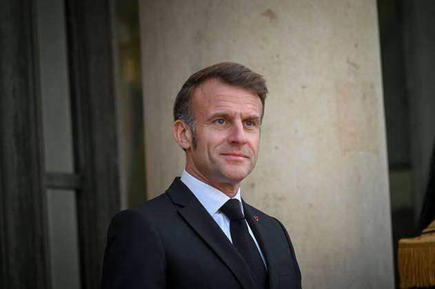 French president Emmanuel Macron welcomes Mahmoud Abbas at Elysee Palace 450581 2025 11 11 Copyright: xBarbaraxNeymanx xStarfacex STAR_450581_021